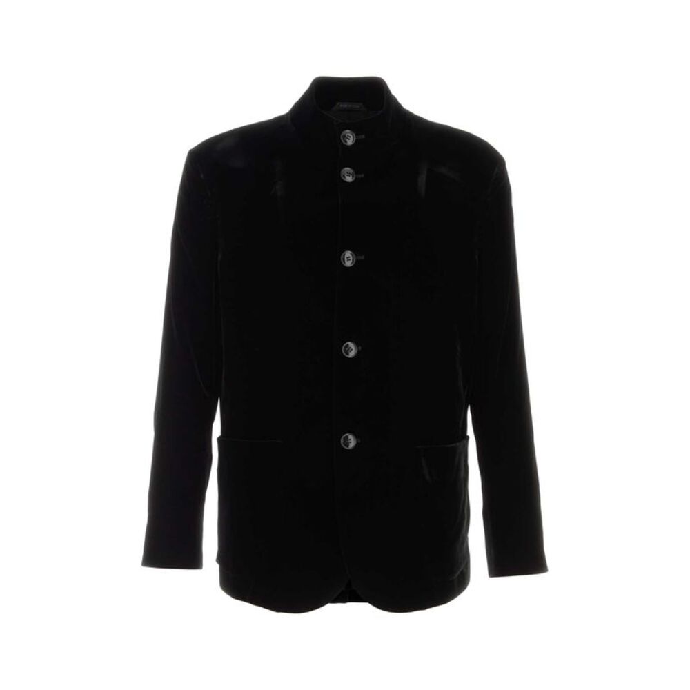 Giorgio Armani Men Black Velvet Blazer